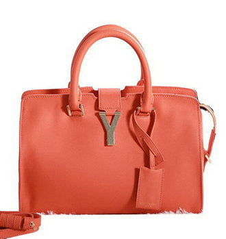 YSL cabas chyc bag original leather 5086 orange